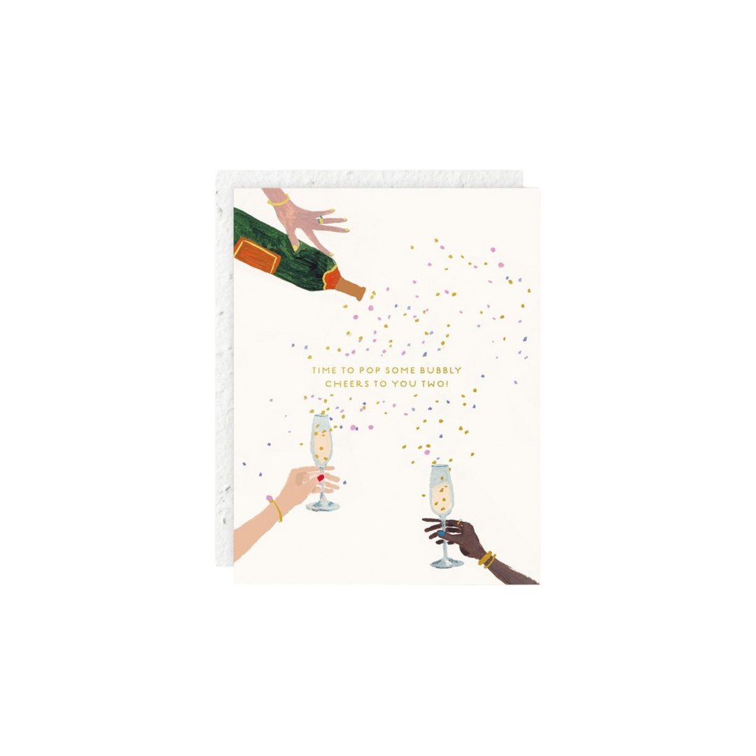 Time To Pop Some Bubbly Mini Card