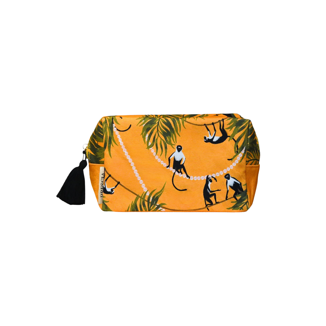 Primates in Pearls Toiletry Bag