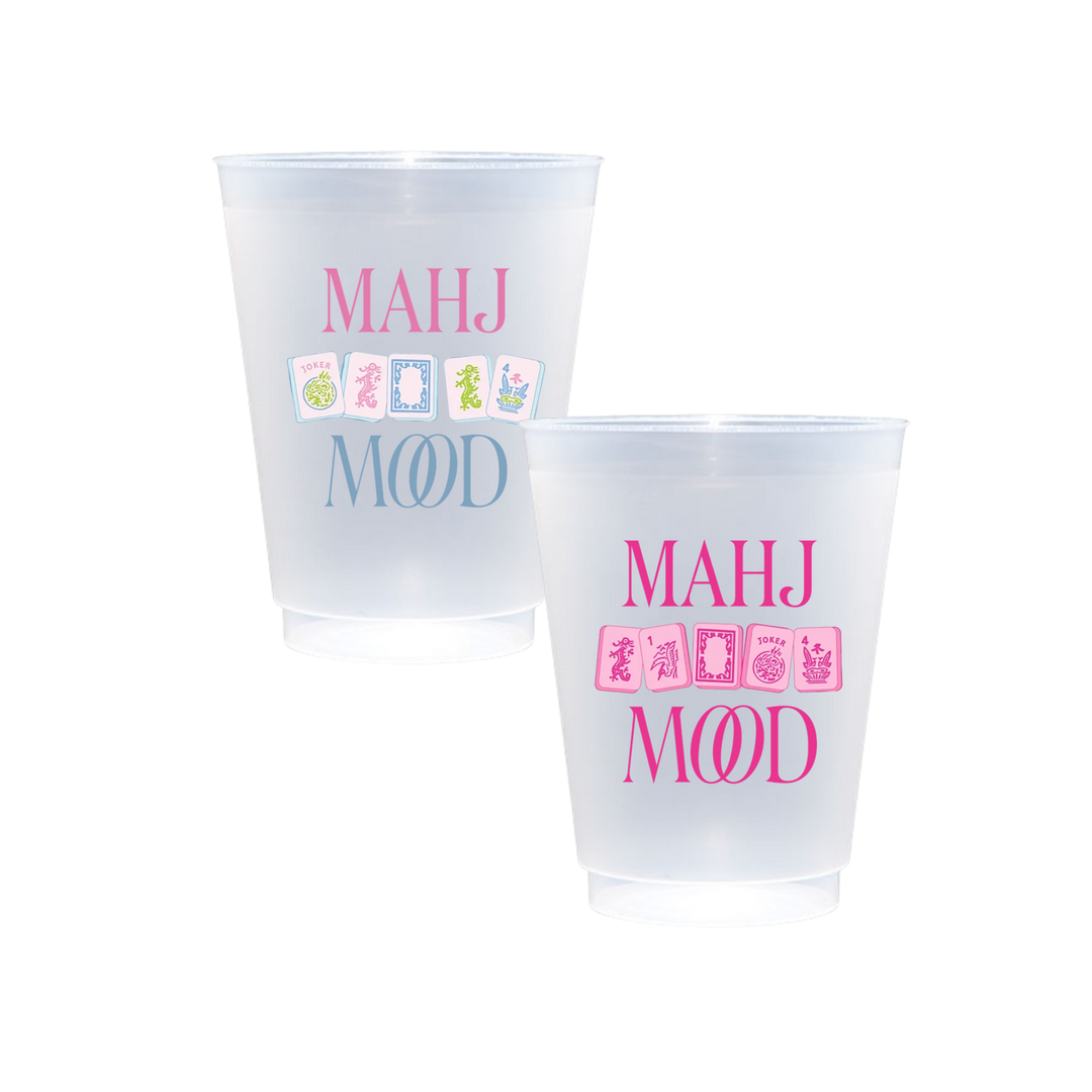 Mahjong Mood Shatterproof Cups