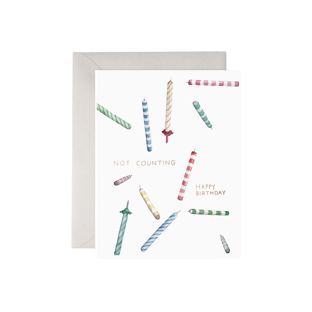Not Counting Candles- Card