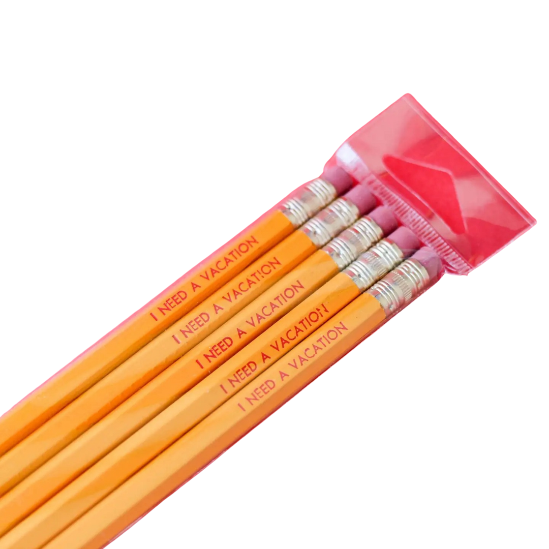 I Need A Vacation Pencil Pack
