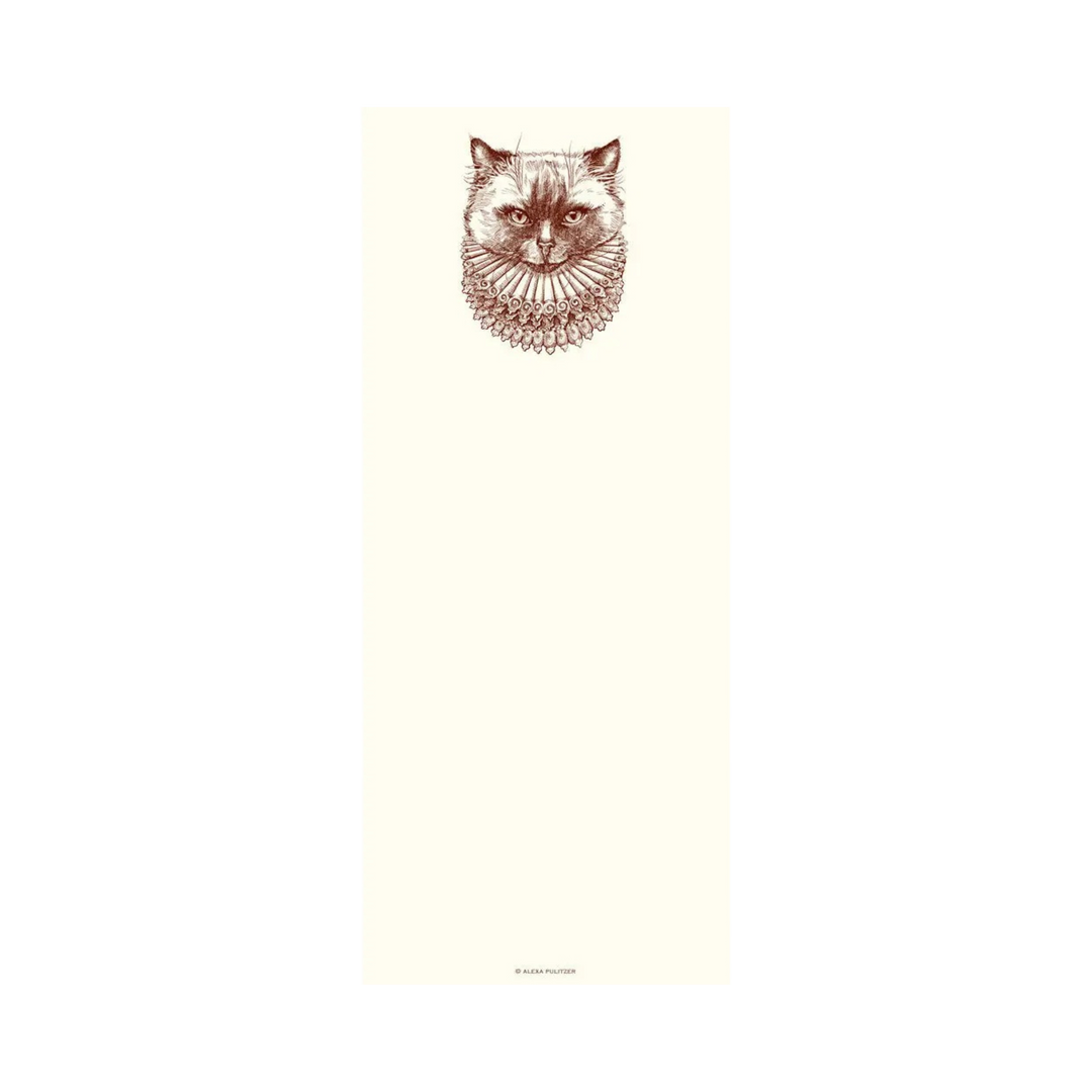 Madame Kitty Long Note Pad