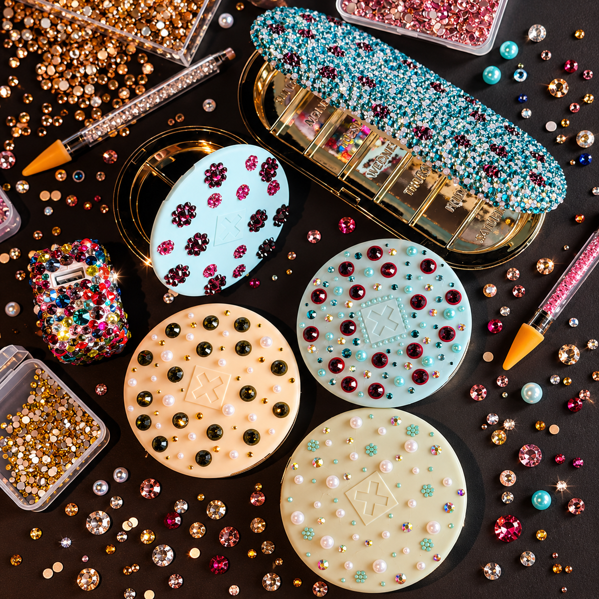 Pill Pavé Bedazzle Class
