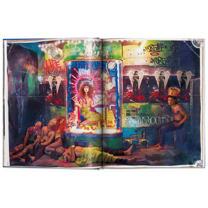 Mood by DMJ in Lafayette, Louisiana – Taschen “David LaChapelle: Good News” photography book, vibrant cultural commentary