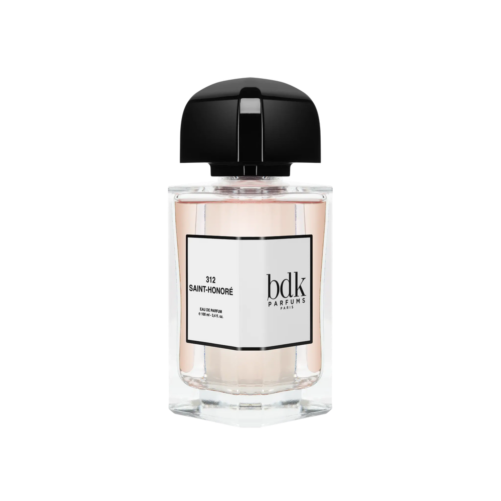 312 Saint-Honore Eau de Parfum by BDK Parfums - side view of unisex niche woody musky fragrance bottle with bdk Parfums label