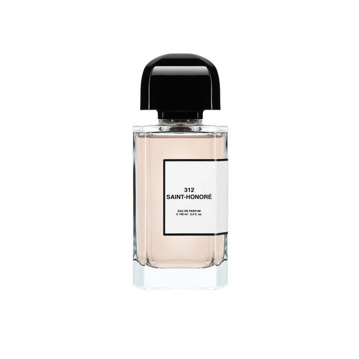 312 Saint-Honore Eau de Parfum by BDK Parfums - unisex niche woody musky fragrance bottle in soft pink
