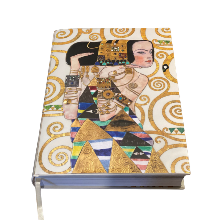 Mood by DMJ in Lafayette, Louisiana – Taschen “Gustav Klimt: The Complete Paintings” luxury art book with gilded works