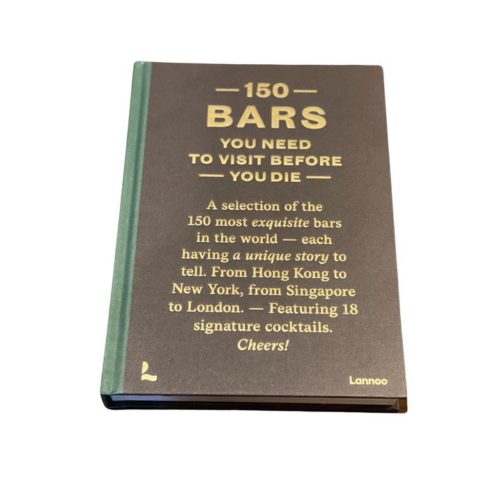150 Bars You Need to Visit Before You Die Front facing cover