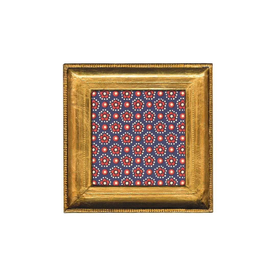 Siena gold Florentine handmade Italian tabletop frame in 3x3 size available at Mood by DMJ.