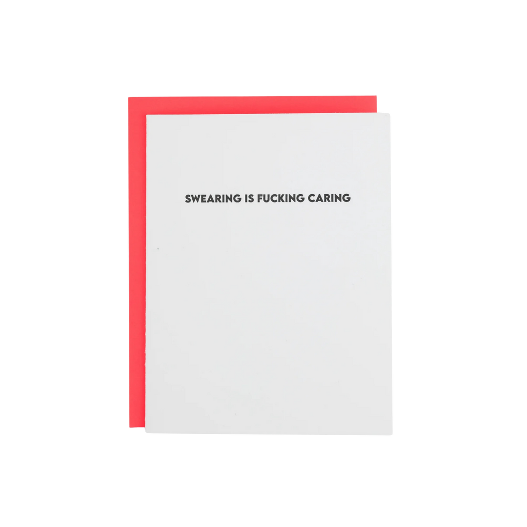 Funny modern letterpress greeting card with humor at Mood by DMJ Lafayette Louisiana