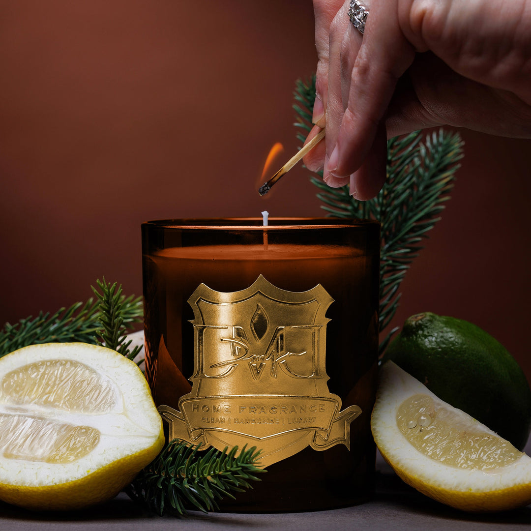 Lighting Grove luxury candle by DMJ Home Fragrance at Mood by DMJ Lafayette