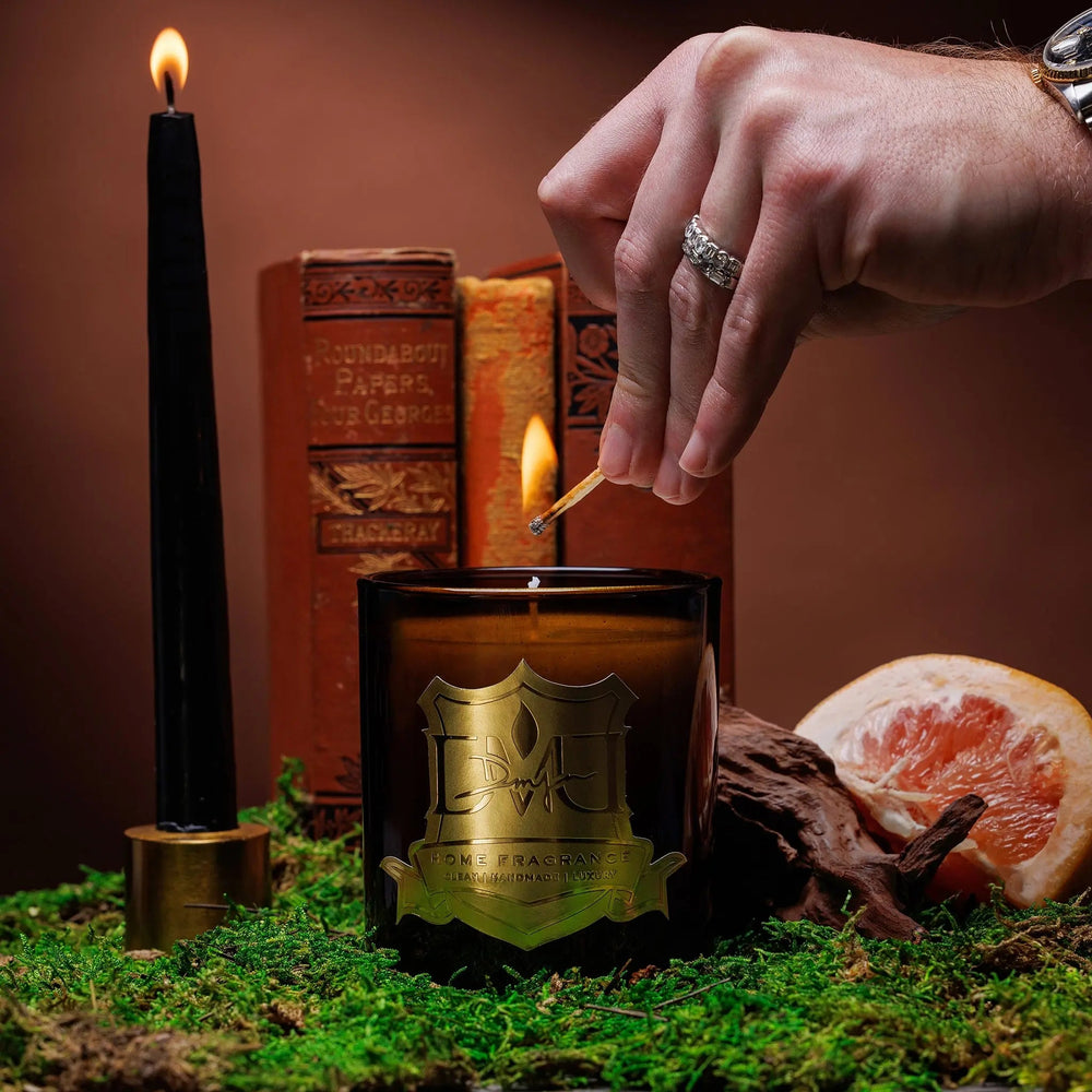 Hemingway luxury candle by DMJ Home Fragrance at Mood by DMJ Lafayette