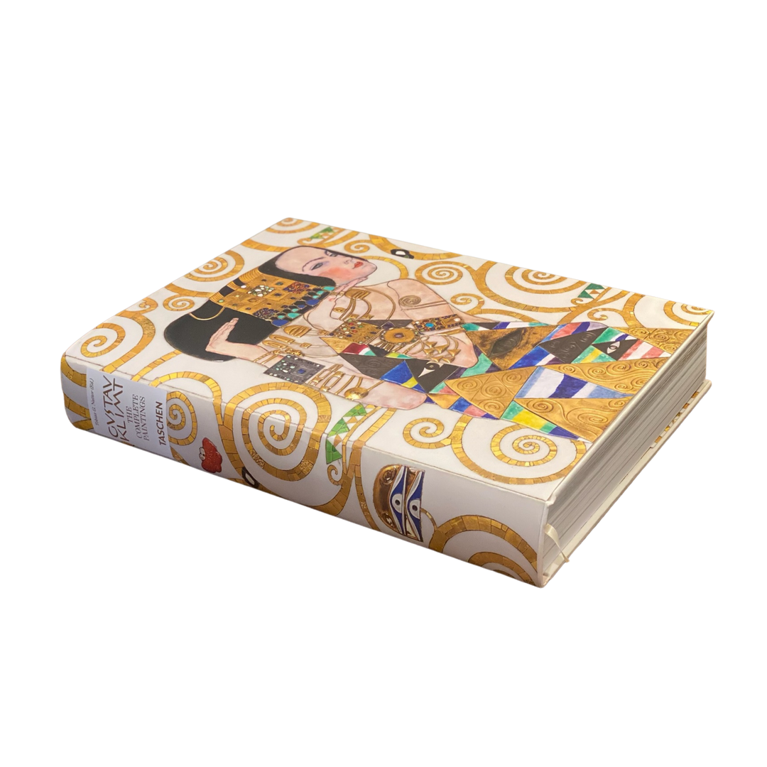 Mood by DMJ in Lafayette, Louisiana – Taschen “Gustav Klimt: The Complete Paintings” luxury art book with gilded works
