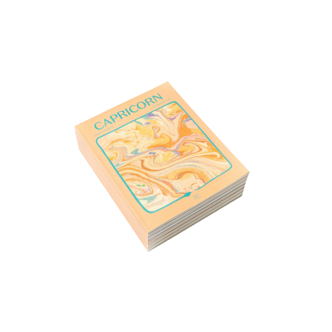 Stack of cards with 'Capricorn' design on a white background Mood by DMJ in Lafayette, Louisiana