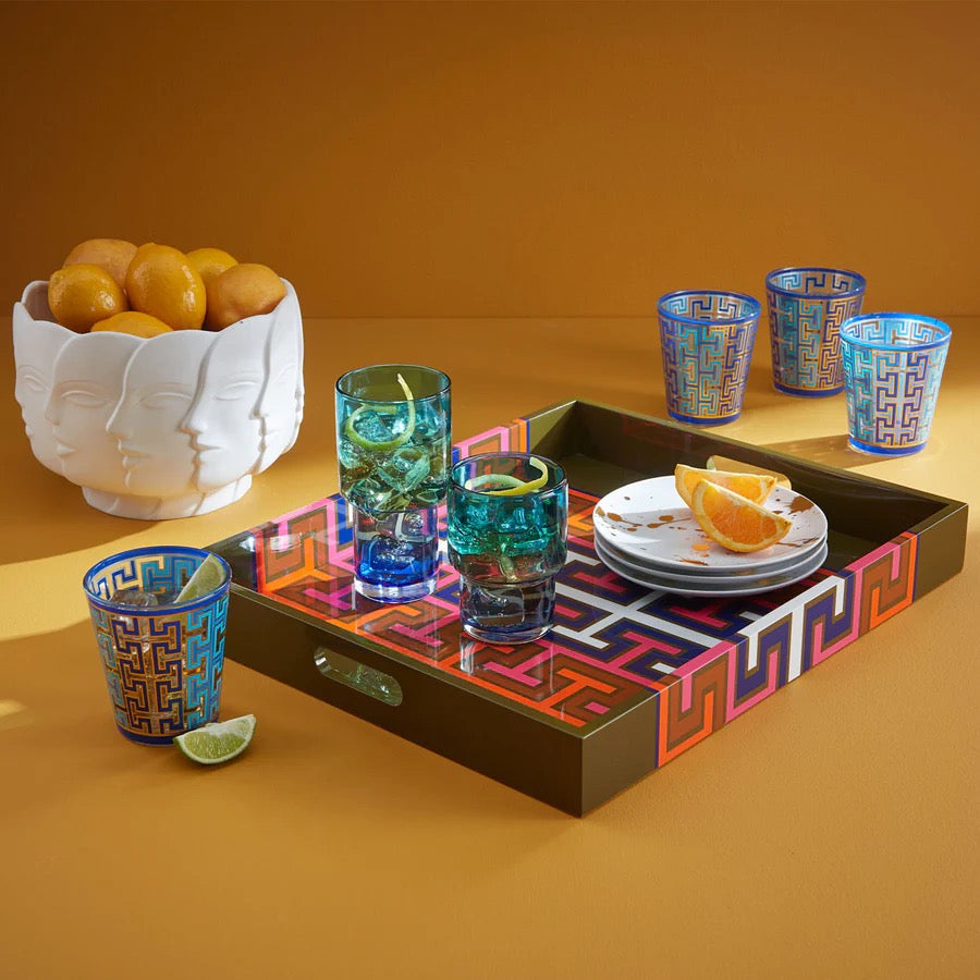 Lacquer Madrid Tray