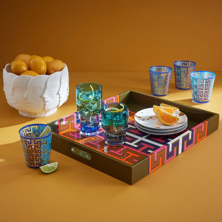 Lacquer Madrid Tray