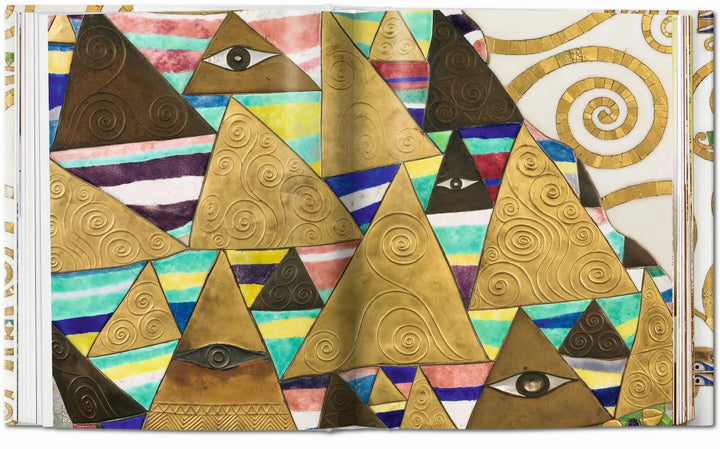 Mood by DMJ in Lafayette, Louisiana – Taschen “Gustav Klimt: The Complete Paintings” luxury art book with gilded works