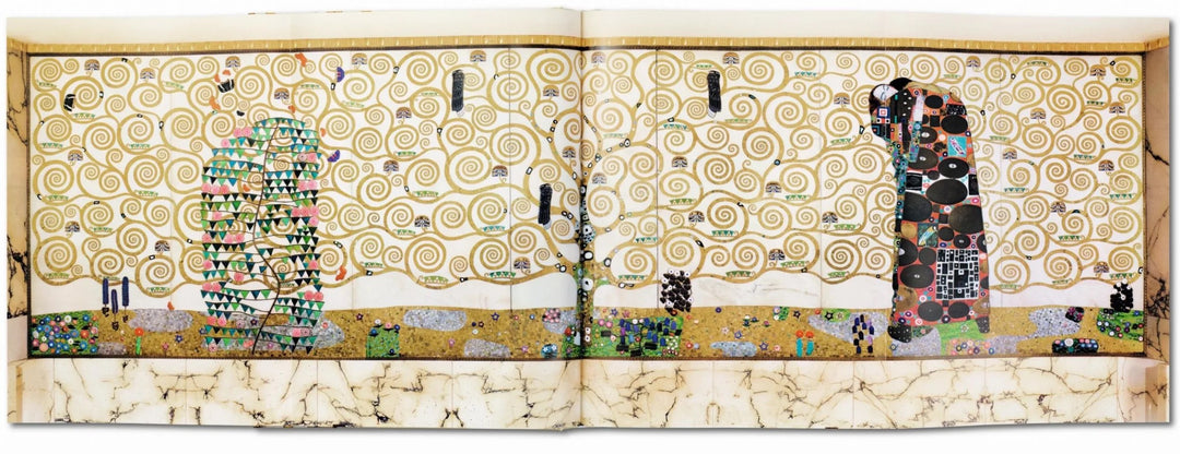Mood by DMJ in Lafayette, Louisiana – Taschen “Gustav Klimt: The Complete Paintings” luxury art book with gilded works