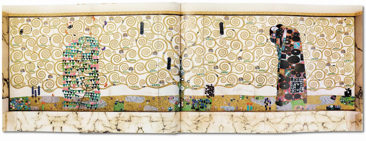 Mood by DMJ in Lafayette, Louisiana – Taschen “Gustav Klimt: The Complete Paintings” luxury art book with gilded works