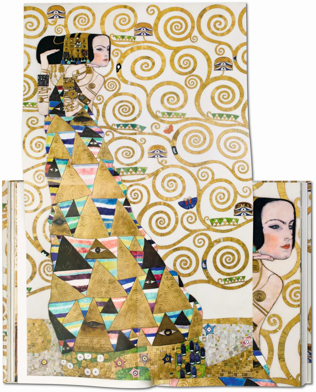 Mood by DMJ in Lafayette, Louisiana – Taschen “Gustav Klimt: The Complete Paintings” luxury art book with gilded works