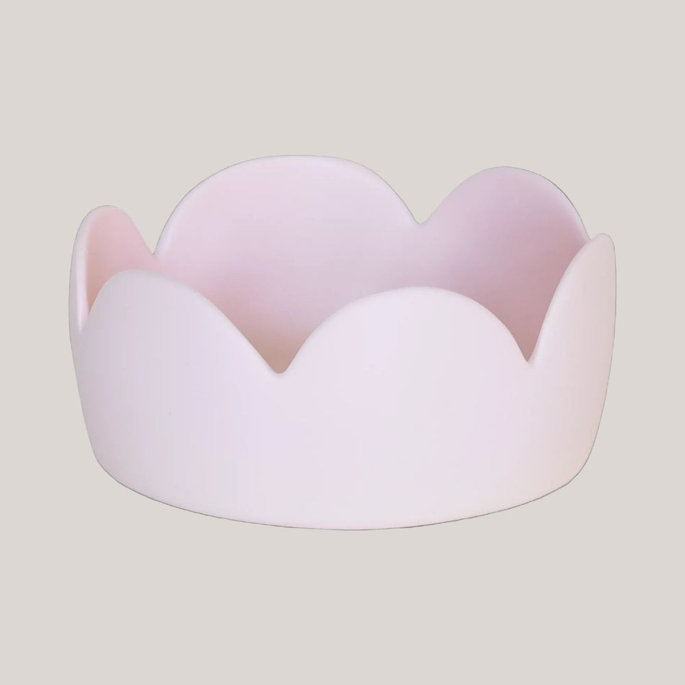 Pink Mood by DMJ in Lafayette, LA – TF Design Fleur Collection resin bowl, tray, and vase with handmade scalloped floral edges