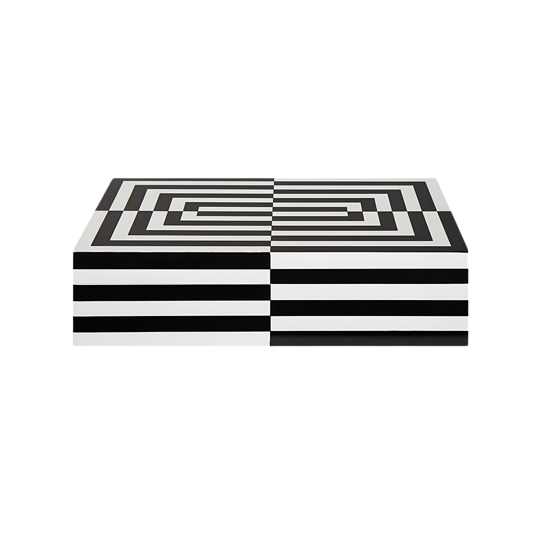 Op Art Lacquer Box