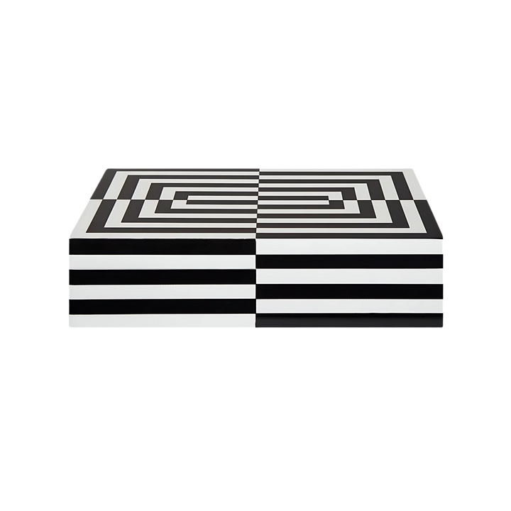 Op Art Lacquer Box