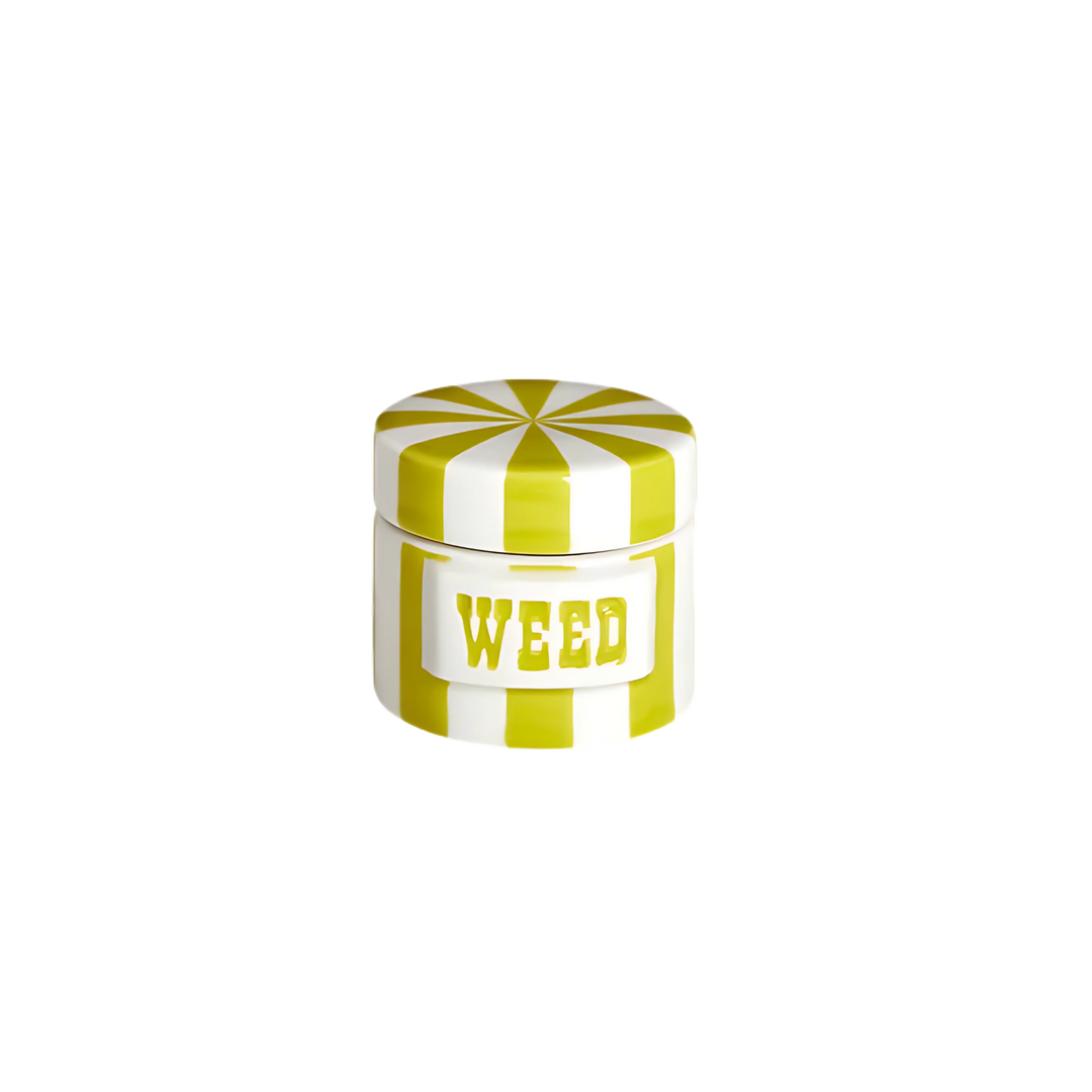 Jonathan Adler Porcelain Weed Canister Mood 2025