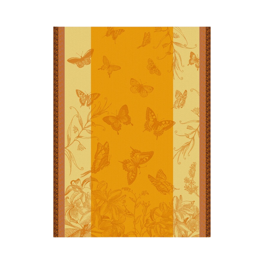 Jardin des Papillons Cotton Tea Towel