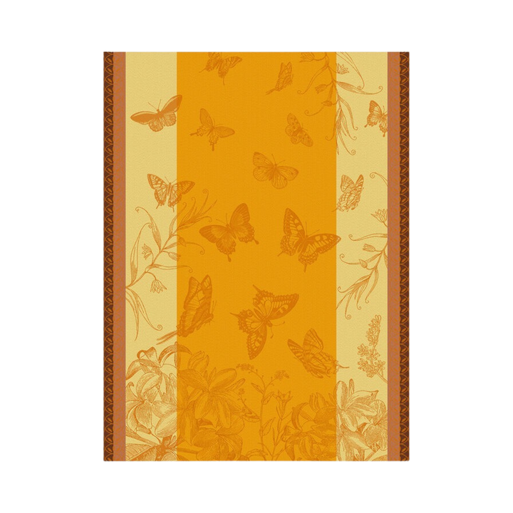 Jardin des Papillons Cotton Tea Towel