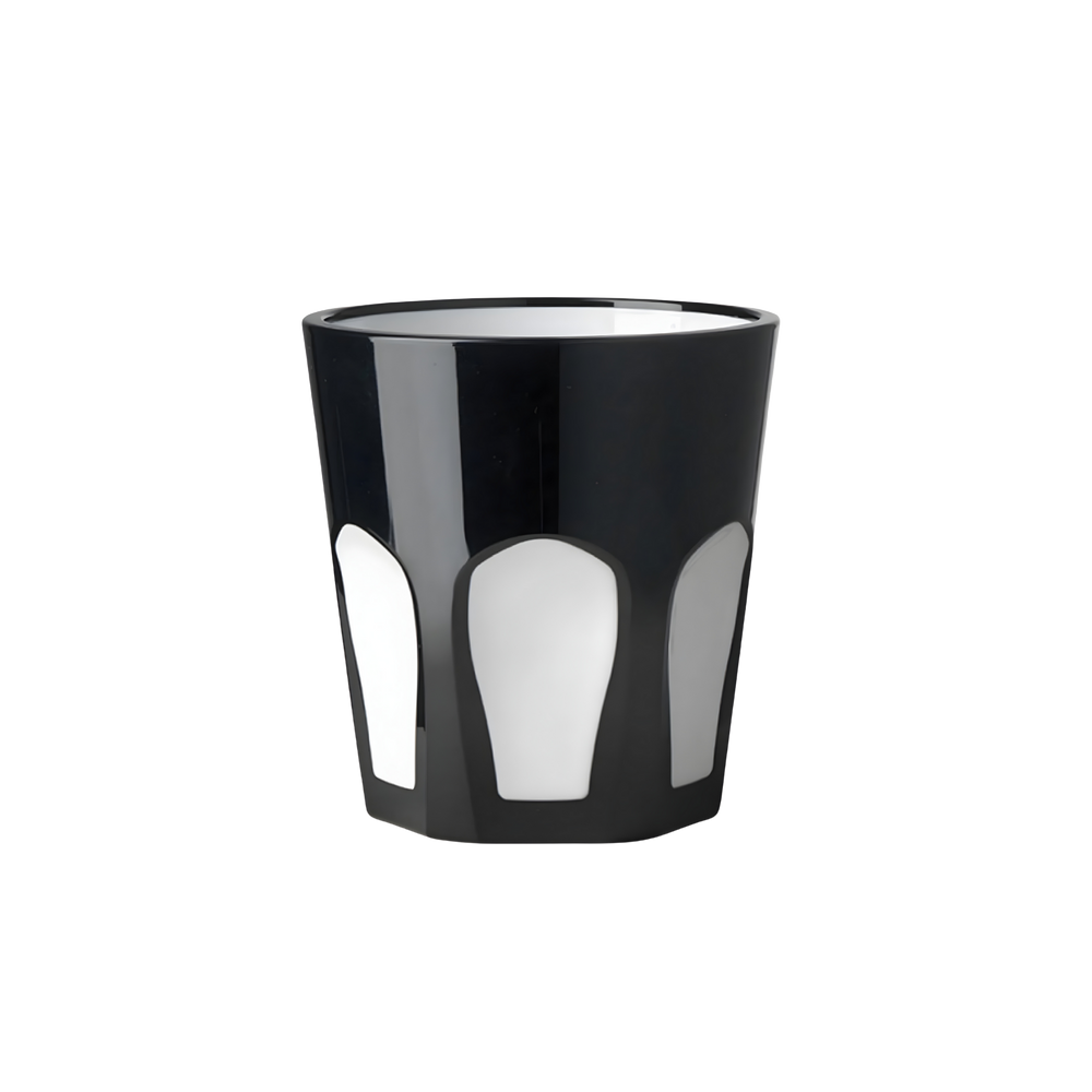 Mario Luca Giusti Gulli acrylic tumbler available in clear and two-tone finishes at Mood by DMJ Lafayette Louisiana