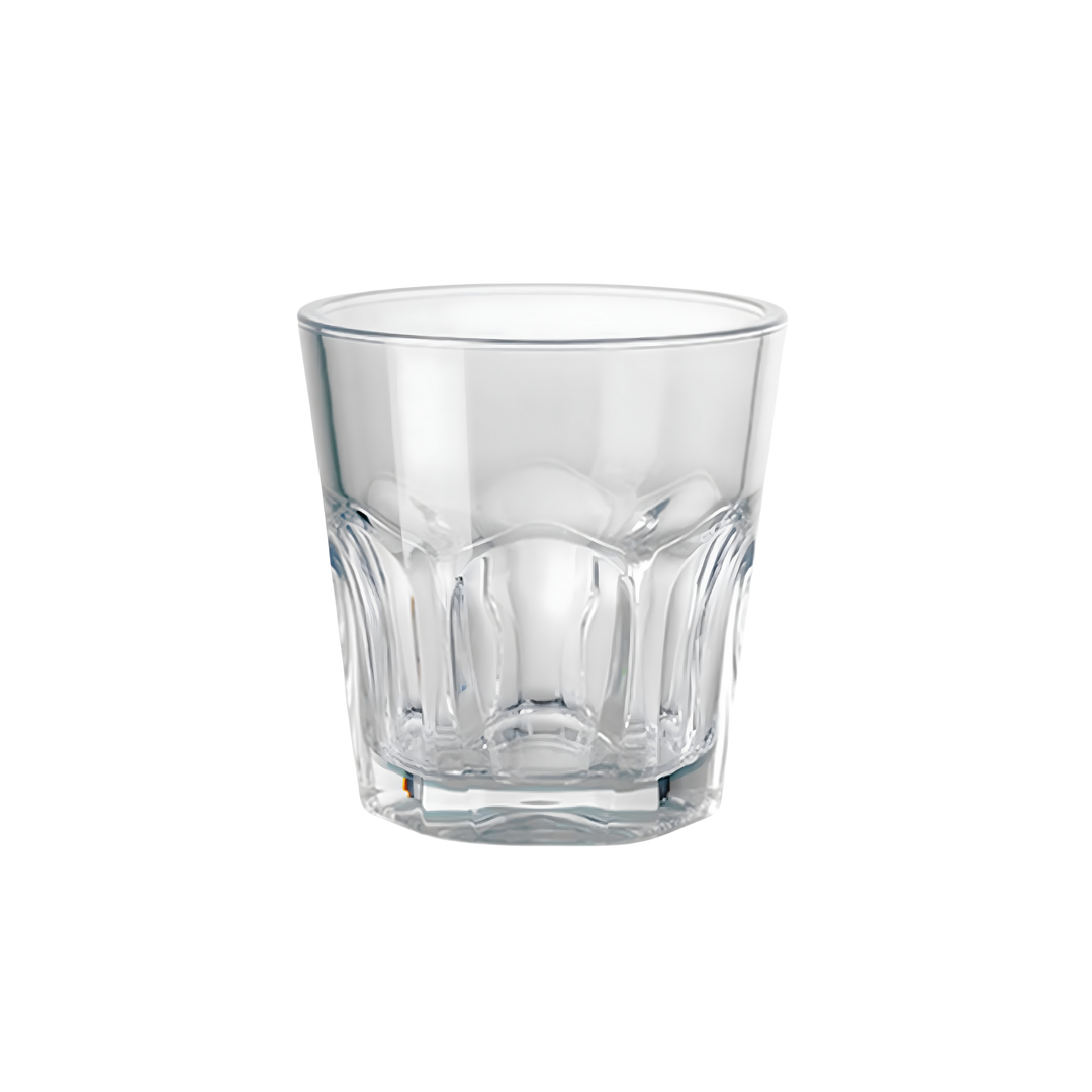 Mario Luca Giusti Gulli acrylic tumbler available in clear and two-tone finishes at Mood by DMJ Lafayette Louisiana