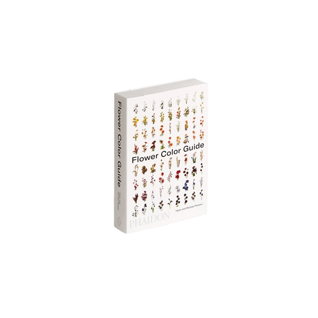 Flower Color Guide book on a white background