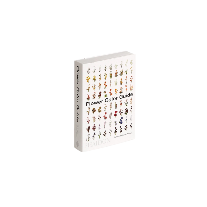Flower Color Guide book on a white background