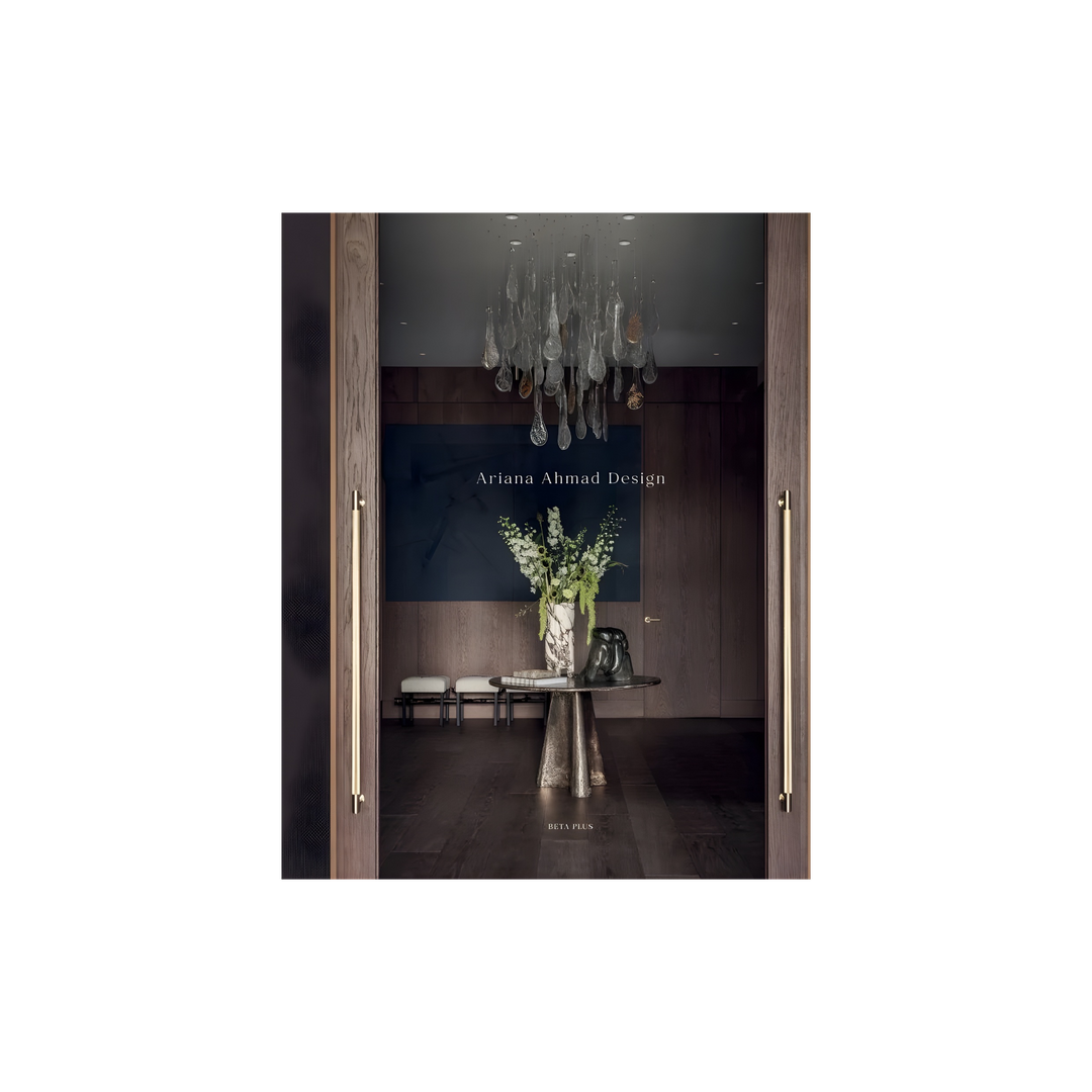 Ariana Ahmad Design hardback interior design book displayed at Mood by DMJ in Lafayette Louisiana