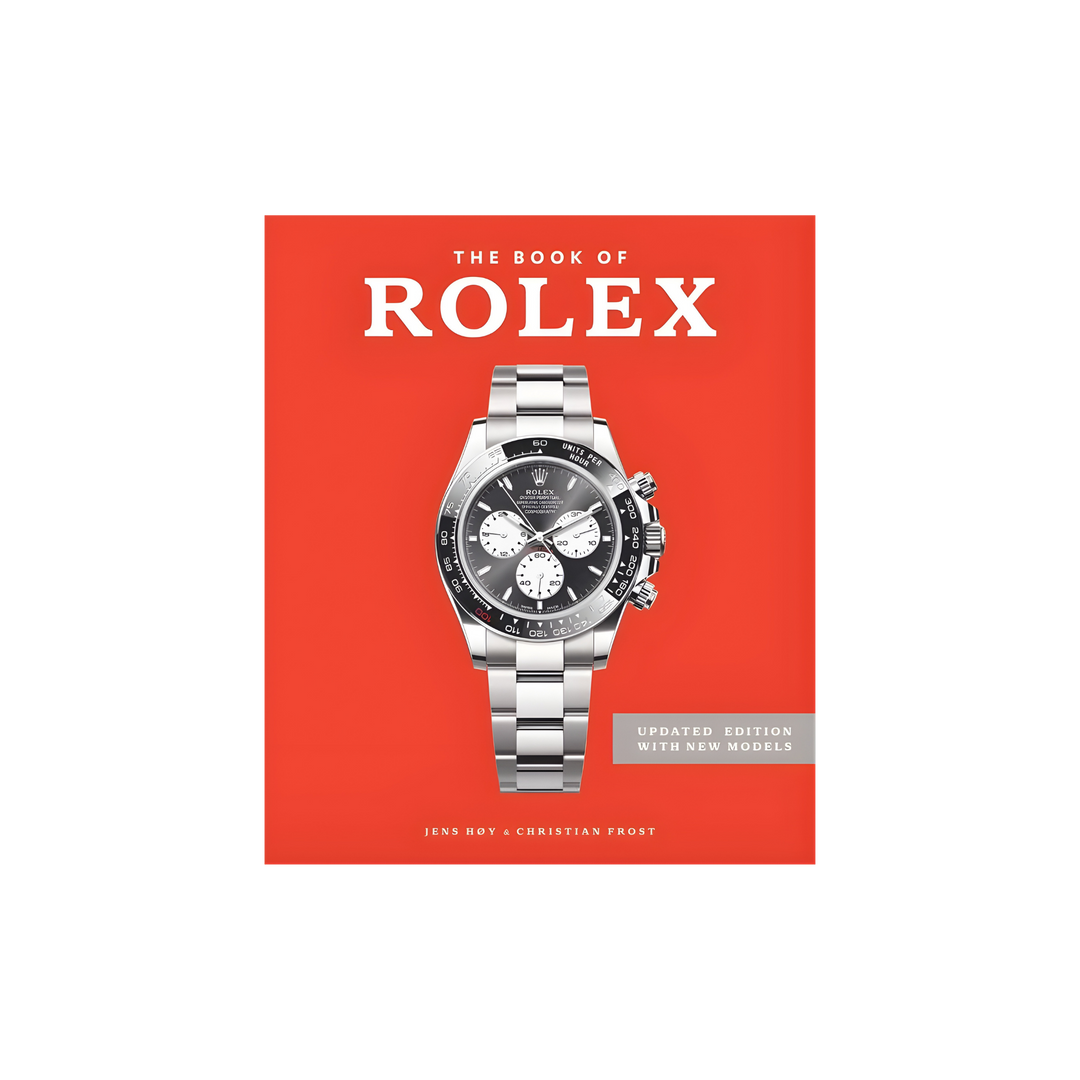 The Book of Rolex hardback watch guide displayed at Mood by DMJ in Lafayette Louisiana