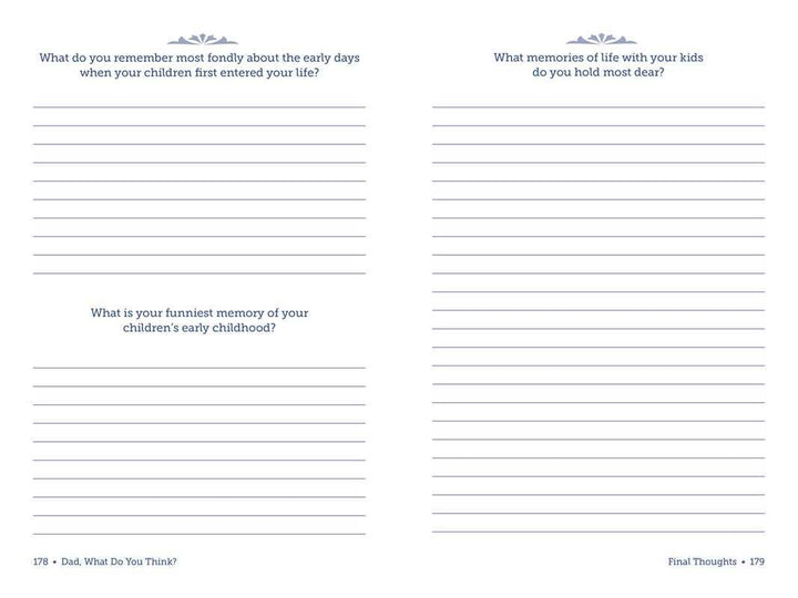 Simon &amp; Schuster - Dad, What Do You Think? by Adams Media Simon &amp; Schuster