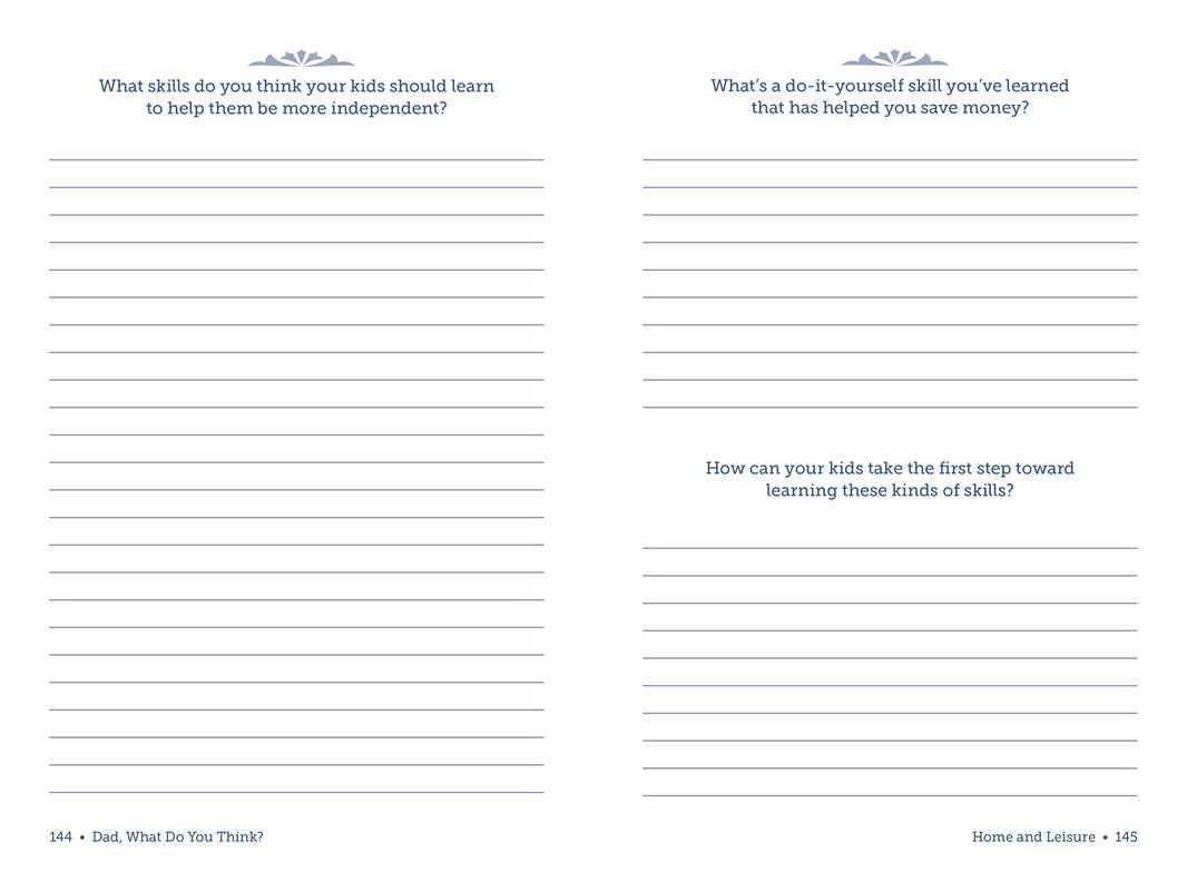 Simon &amp; Schuster - Dad, What Do You Think? by Adams Media Simon &amp; Schuster