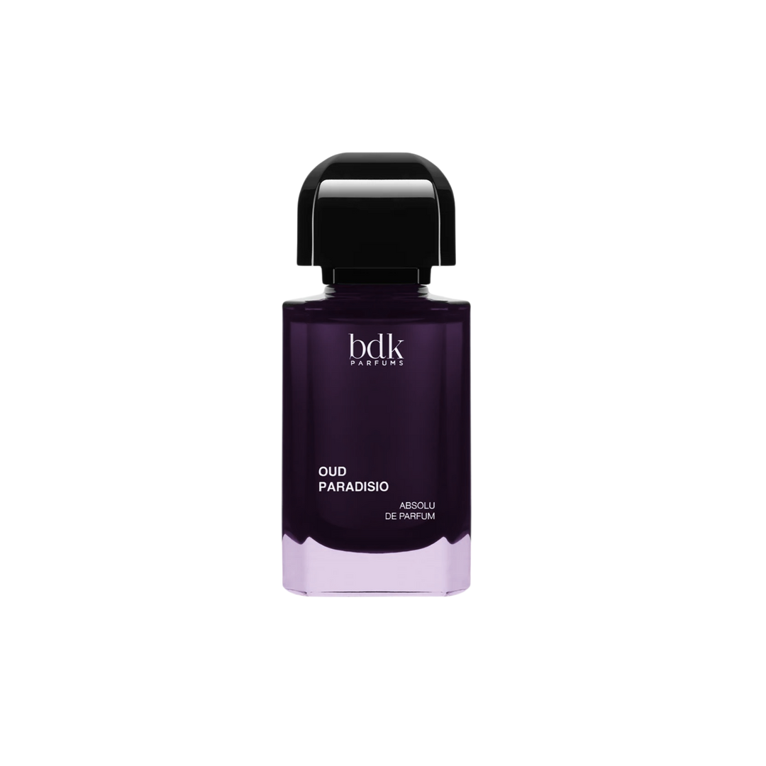 Oud Paradisio Absolu de Parfum by BDK Parfums — 50 ml unisex niche Thai oud and rose fragrance bottle