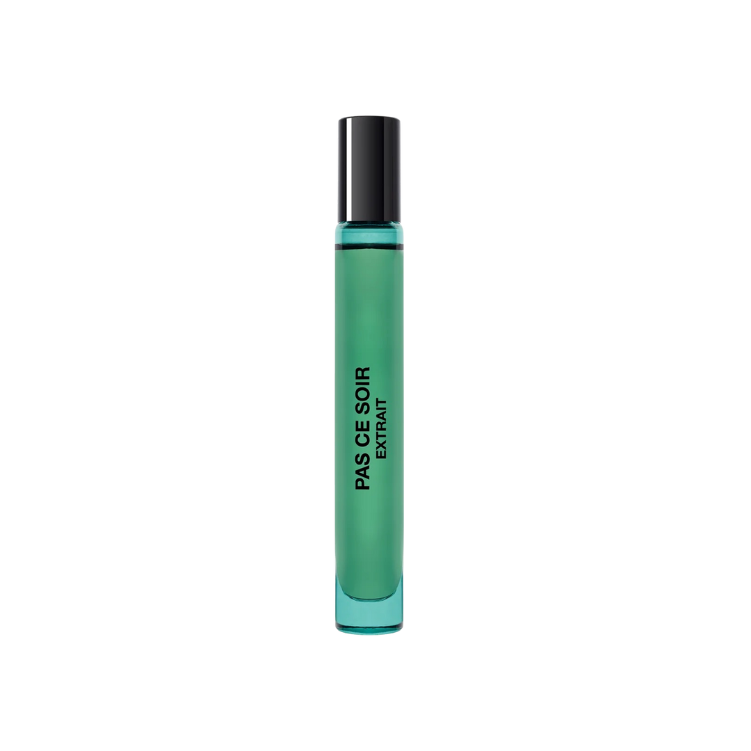 Pas Ce Soir Extrait by BDK Parfums — 10 ml unisex niche floral woody gourmand travel fragrance bottle