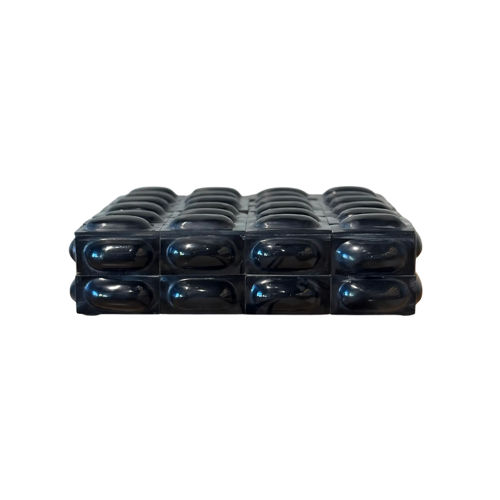 Black Natural Bone Decorative Box, view 3