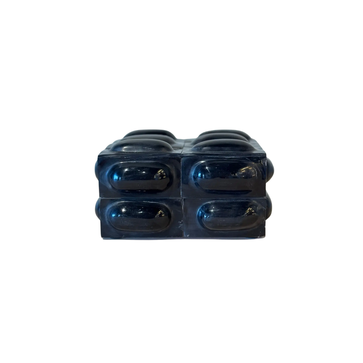 Black Natural Bone Decorative Box