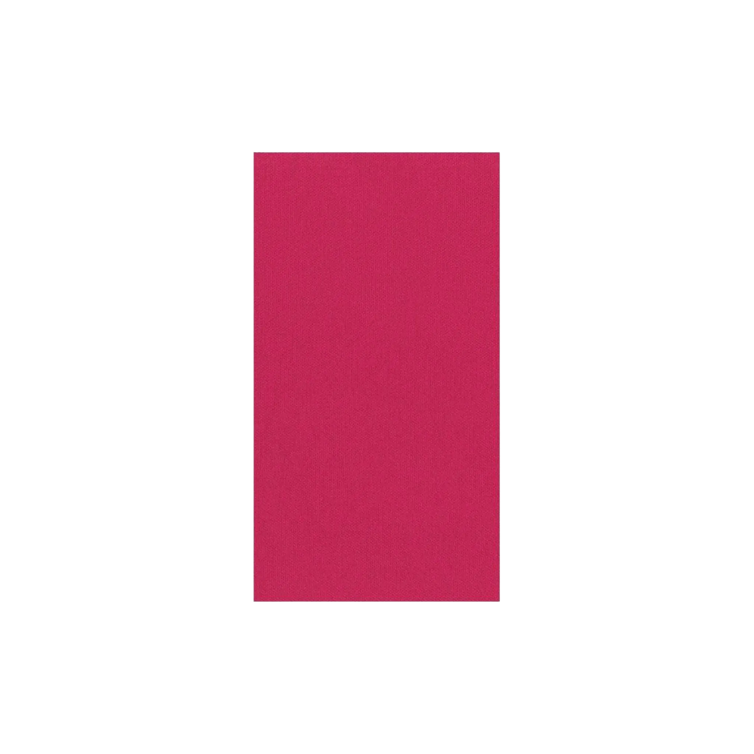 Caspari Fuchsia Linen Paper Guest Towels, Set of 12