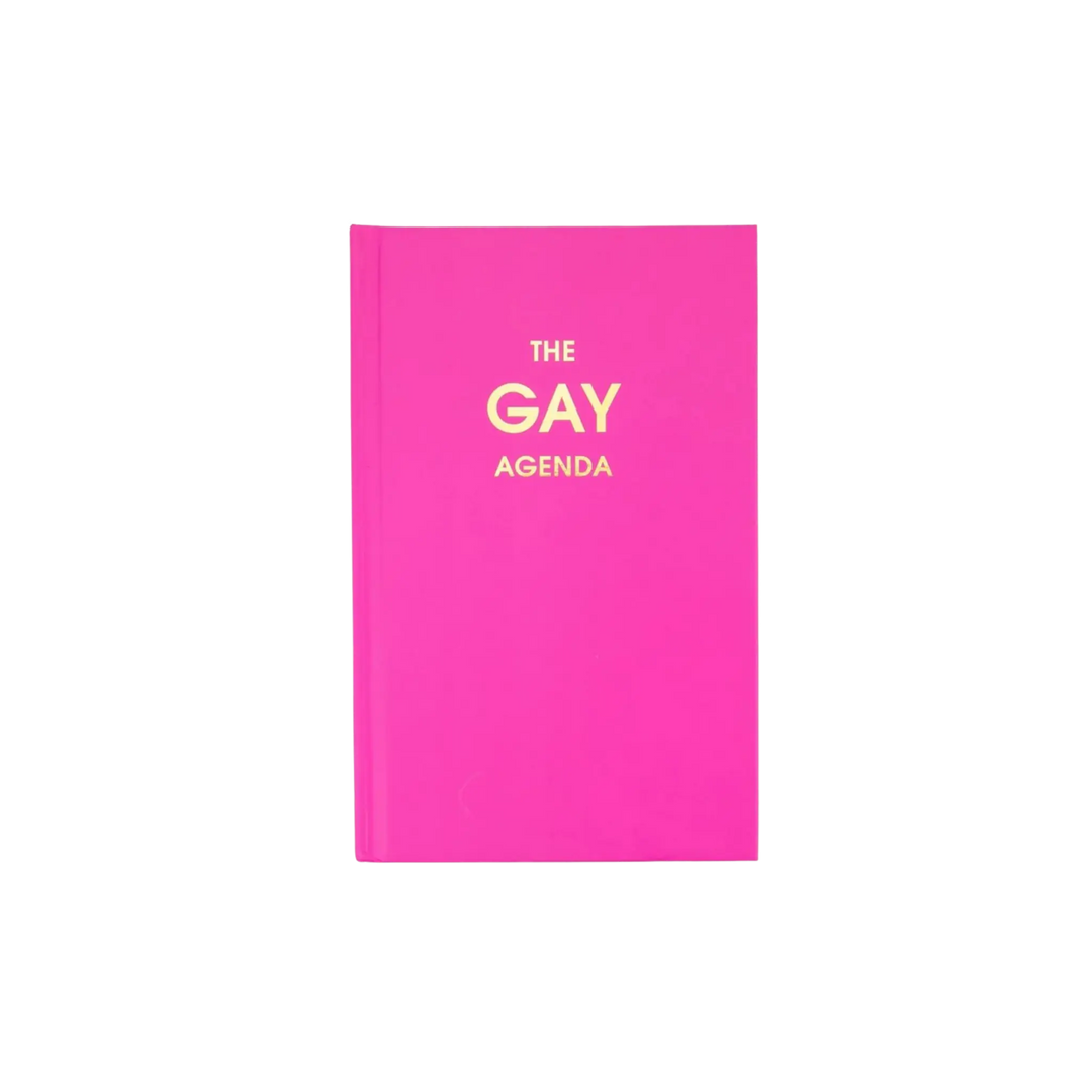 The Gay Agenda, Hardcover Journal by Chez Gagne