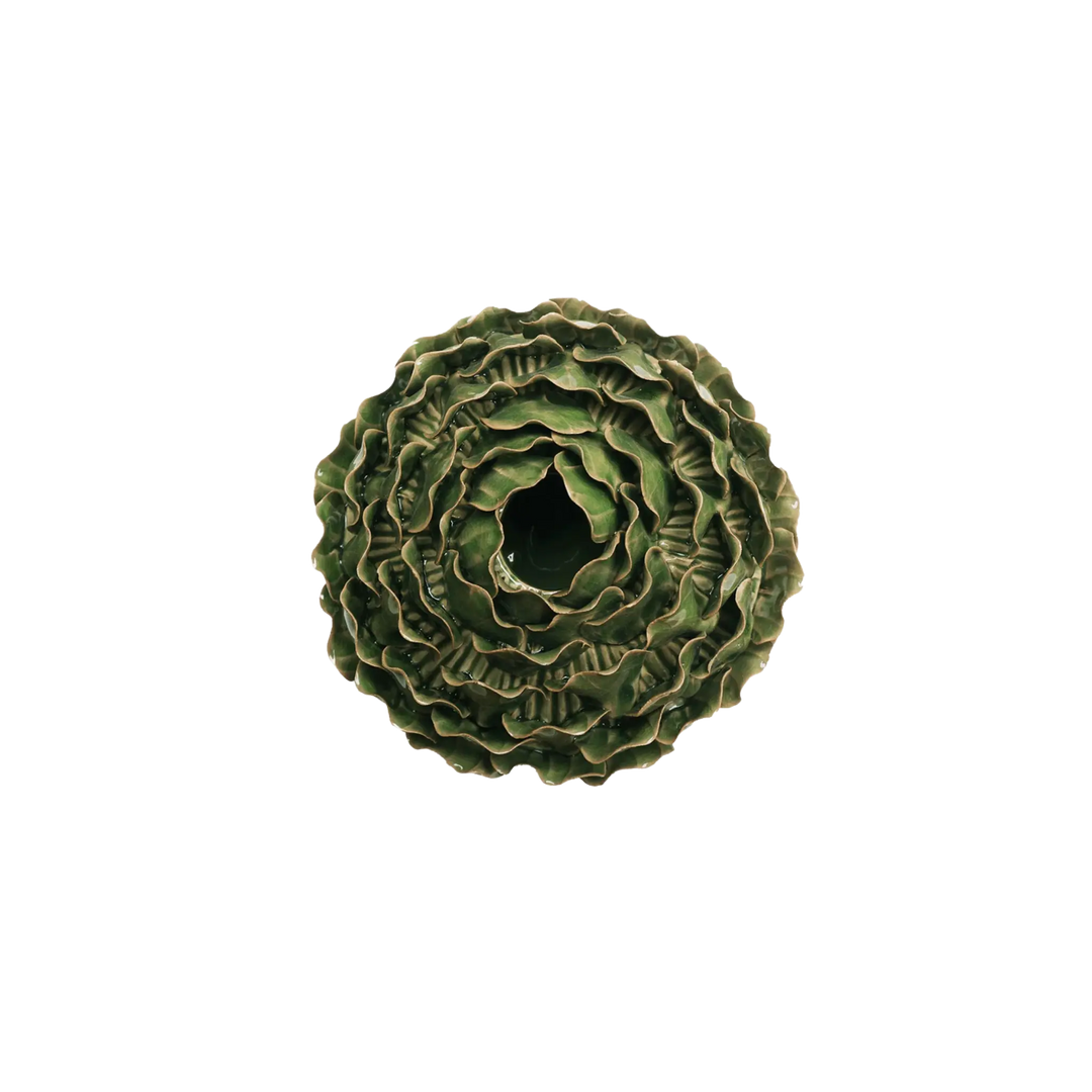 Artichoke Ceramic Vase by Chive, view 2