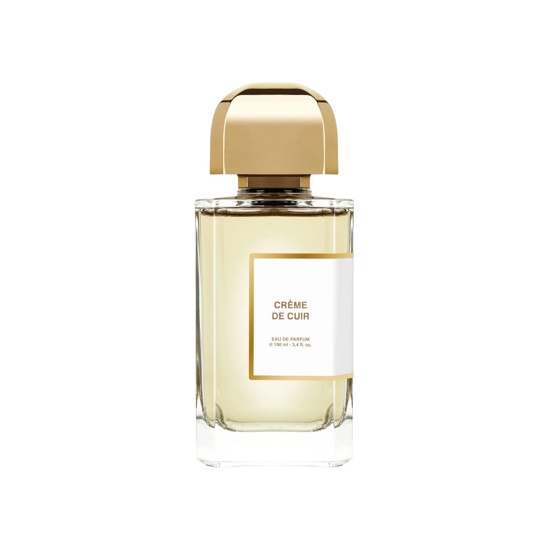 Creme de Cuir Eau de Parfum by BDK Parfums - unisex niche woody musky leather fragrance bottle with gold cap