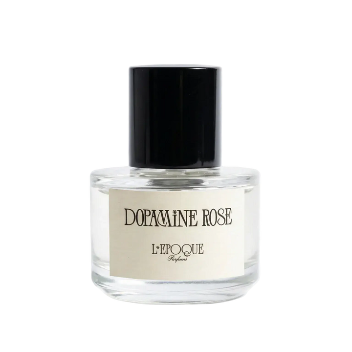 L’Epoque Dopamine Rose Extrait de Parfum 30ml bottle, niche modern rose fragrance at Mood by DMJ