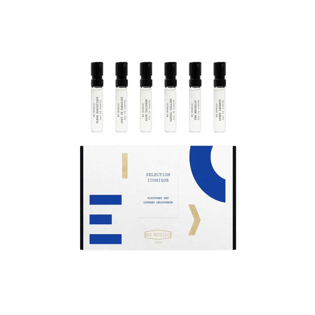 Ex Nihilo Discovery Set Iconic, 6 x 2mL Eau de Parfum Sampler, Niche Fragrance Gift Set