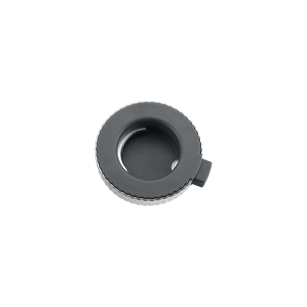 Underside of the Georg Jensen Bernadotte stainless steel wine foil cutter showing the concealed blade