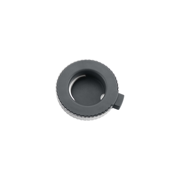 Underside of the Georg Jensen Bernadotte stainless steel wine foil cutter showing the concealed blade